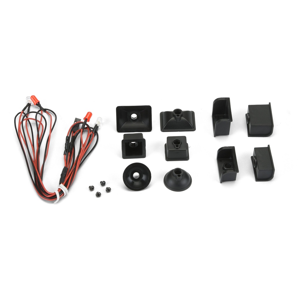 [PRO631700] 1/10 Universal LED Headlight & Tail Light Kit for Crawler Bodies
