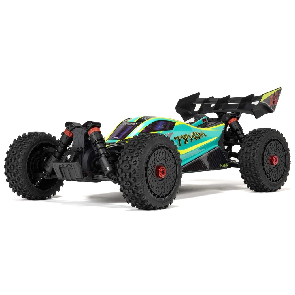 [ARA4306V4T1] 1/8 TYPHON 223S DSC 4X4 RTR Brushless Buggy, Green