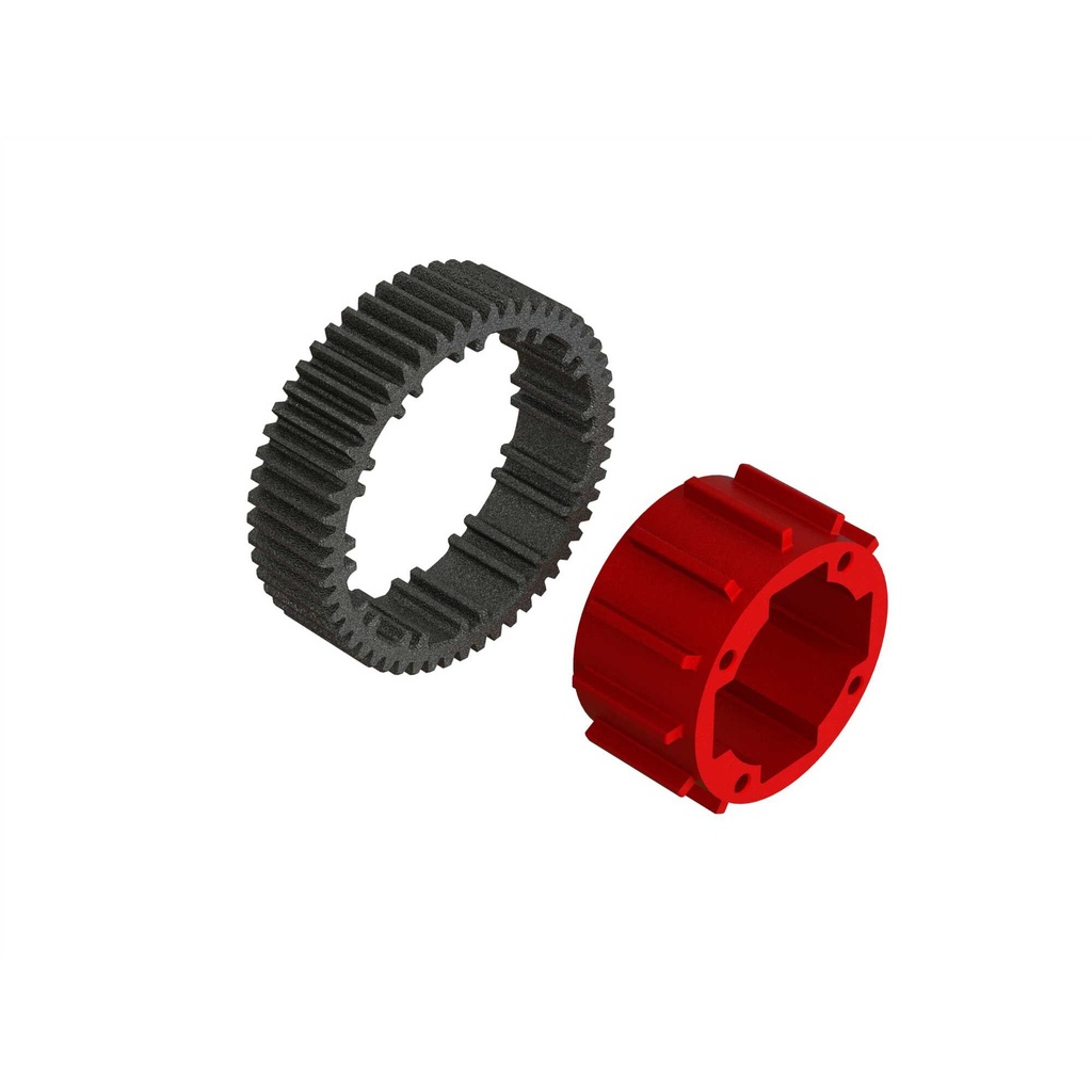 [ARA310919] Aluminum Center Differential Case Set (1 Differential)