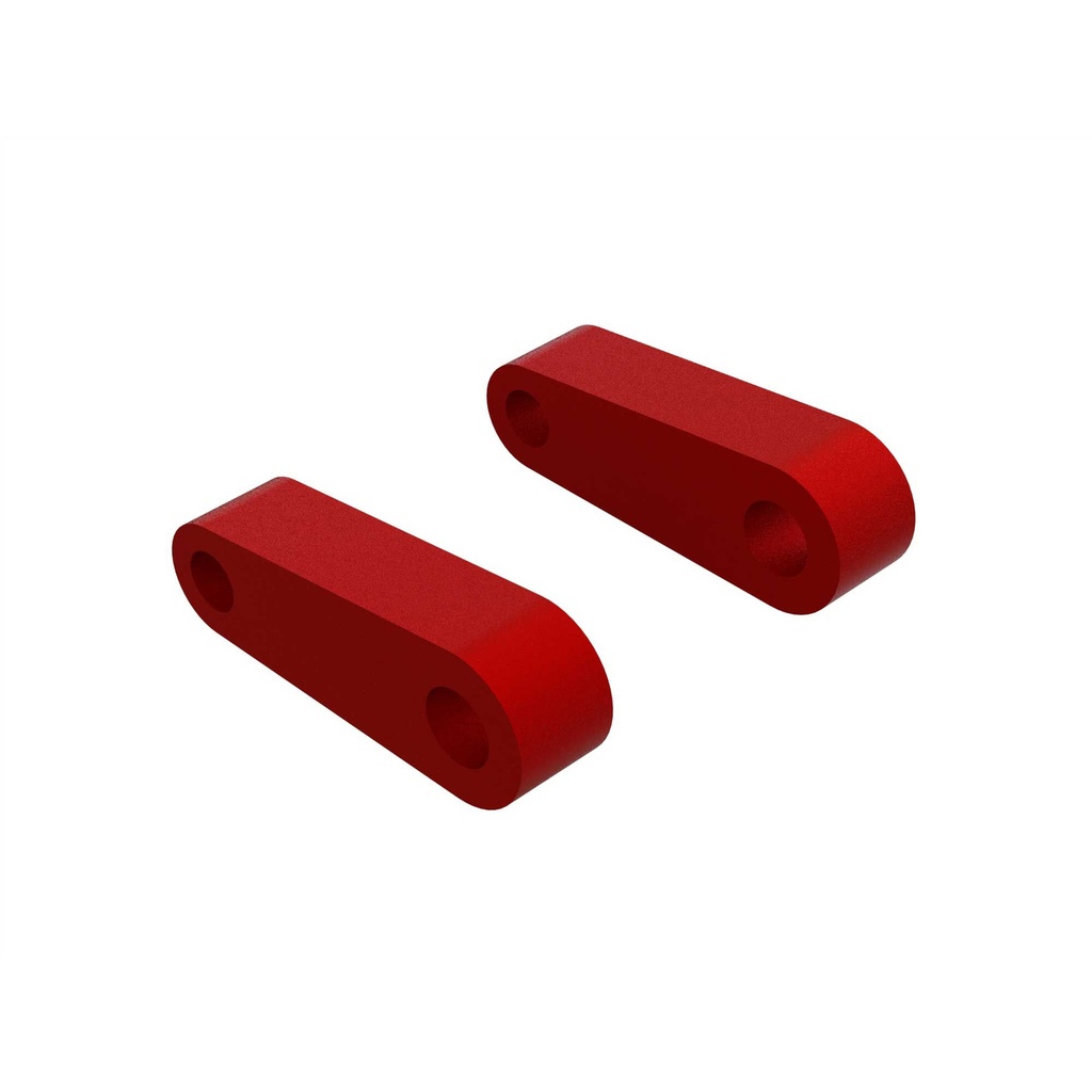 [ARA330594] Aluminum Fr Suspension Mounts, Red (2)