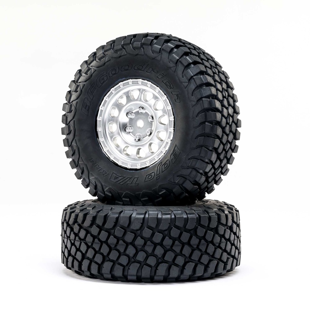 [LOS43056] BFG KR3 Front / Rear 2.2/3.0, Pre-Mounted, 12mm (2): 1/10 Baja Rey 2.0