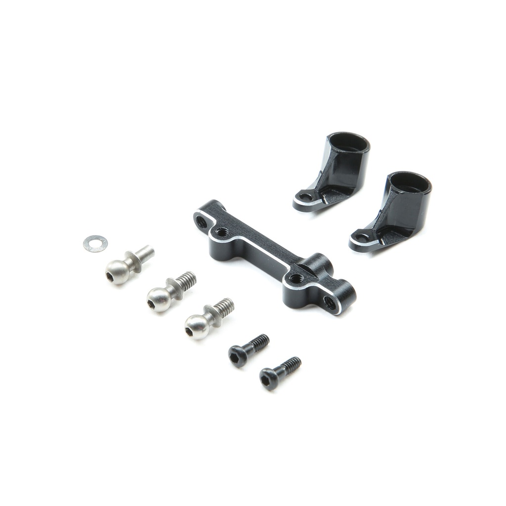 [LOS311002] Bellcranks and Drag Link Alumimum: Mini-T 2.0, Mini-B