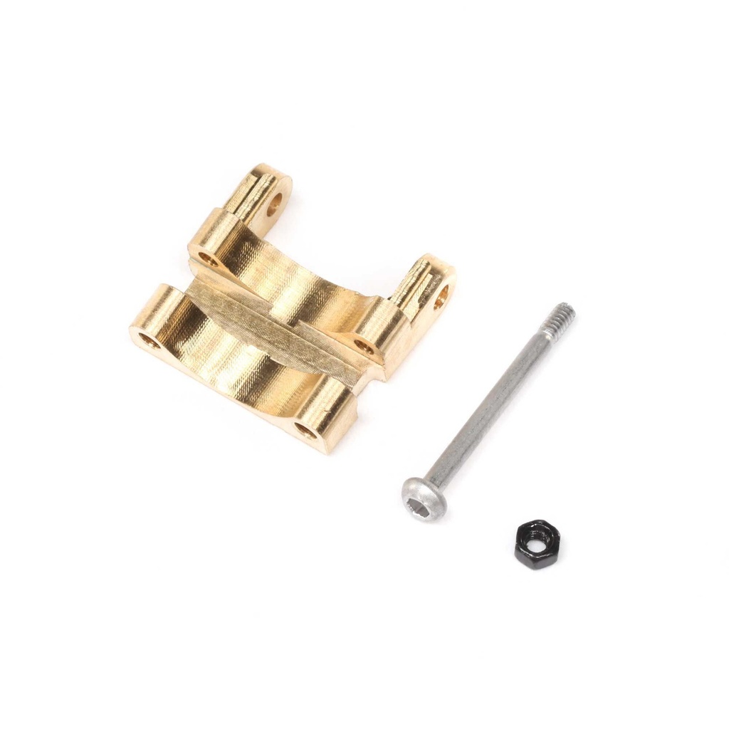 [AXI302006] Rear Upper Link Mount, Brass: SCX24