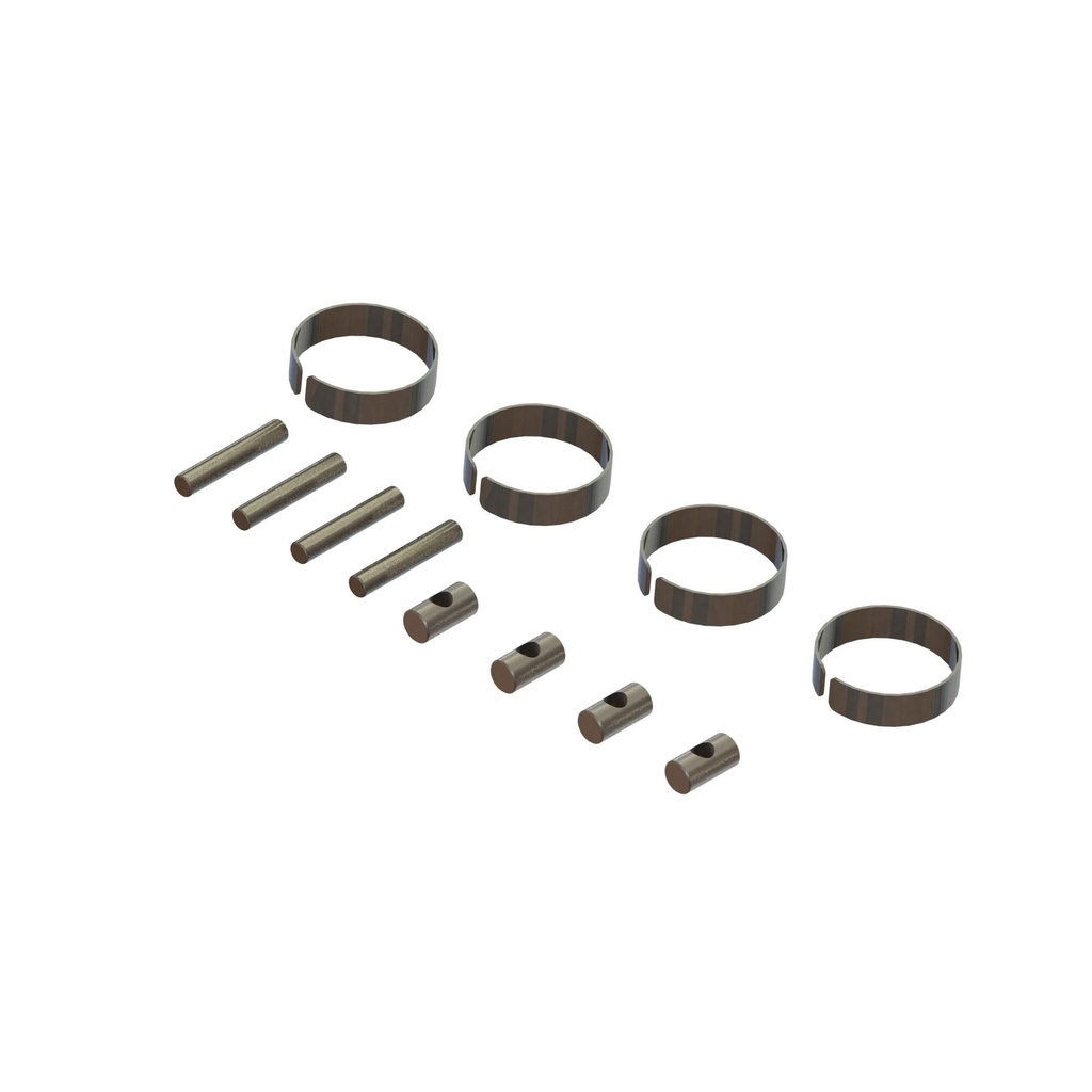 [ARA311150] CVD Driveshaft Metal Fittings (2)