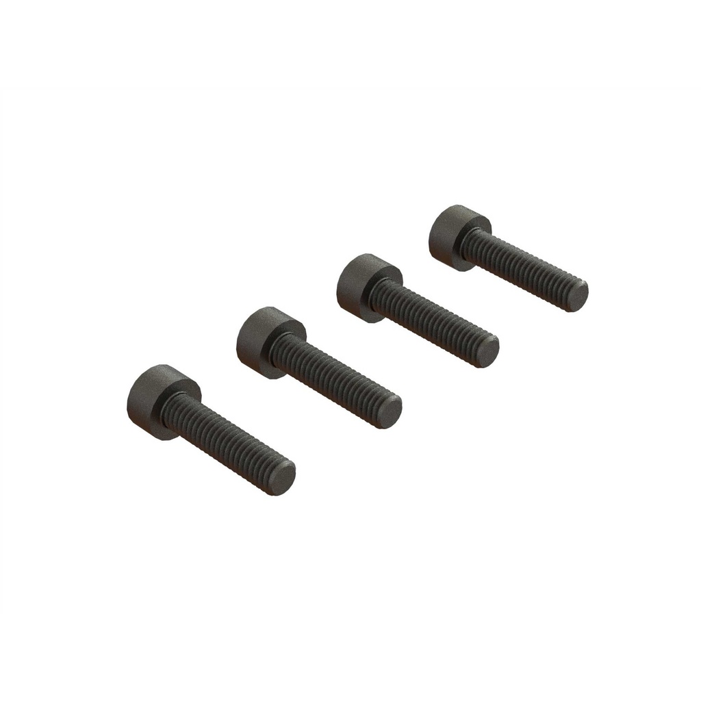 [ARA723412] Cap Head Machine Screw, M4x12mm (4)