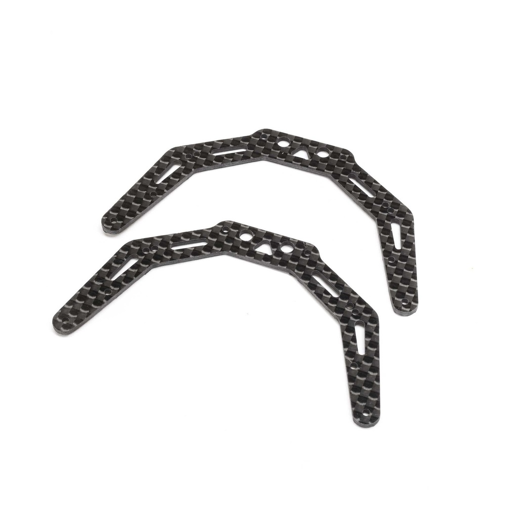 [AXI301001] Chassis Side Plates, Carbon Fiber (2): AX24