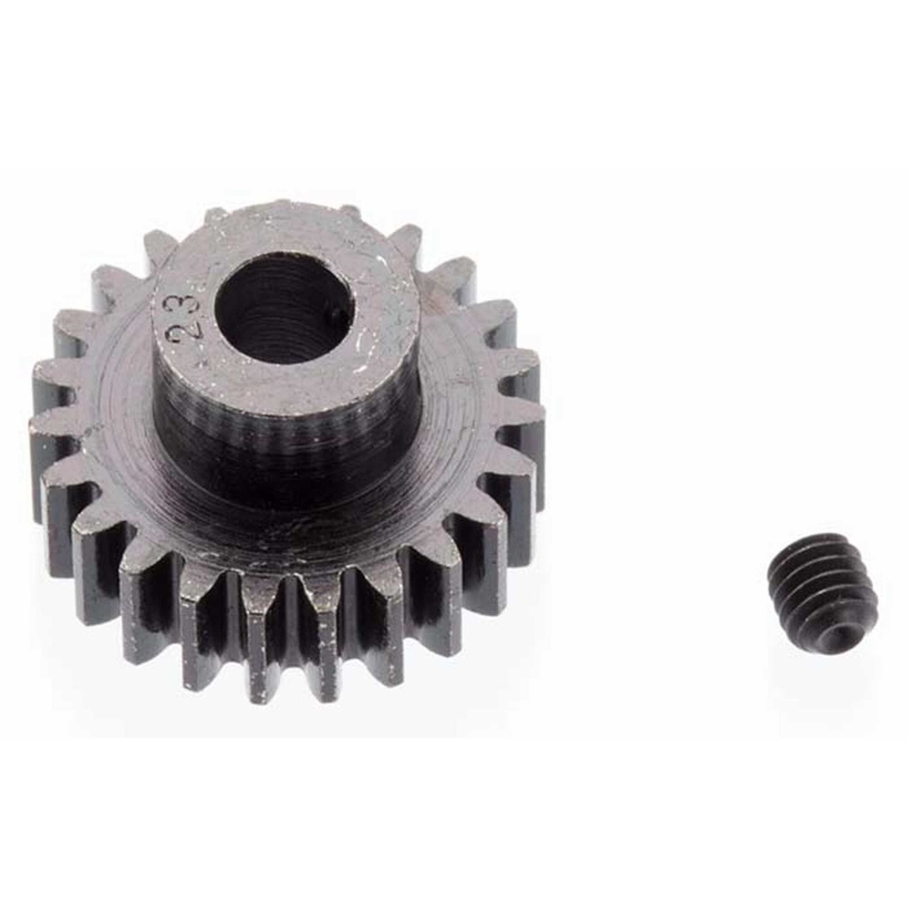 [RRP8623] Extra Hard 23 Tooth Blackened Steel 32p Pinion, 5mm