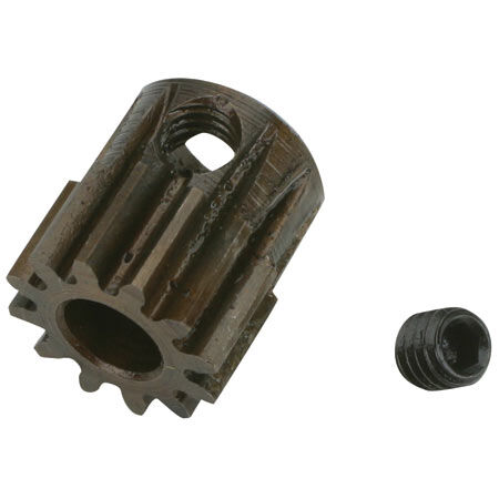 Extra Hard 5mm Bore .8 Module (31.75P) Pinion, 12T