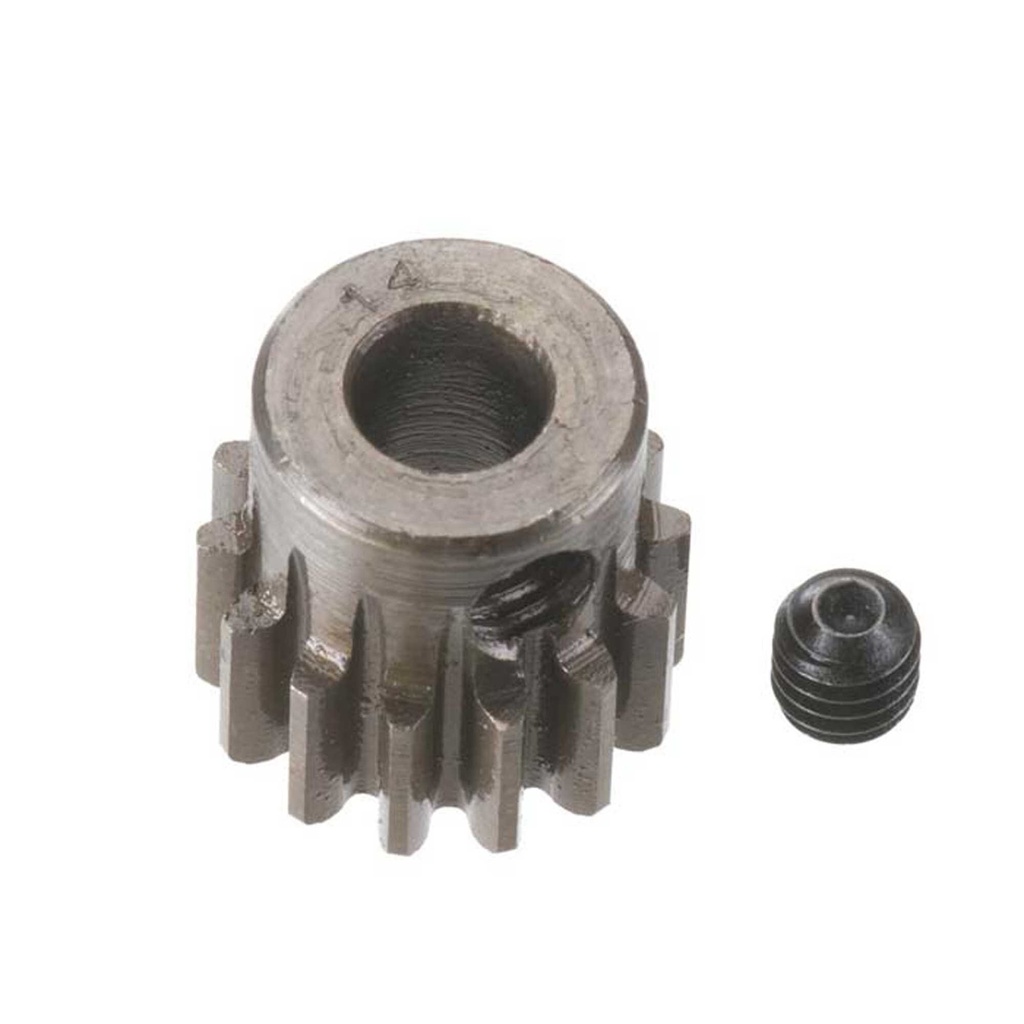 [RRP8714] Extra Hard 5mm Bore .8 Module (31.75P) Pinion, 14T
