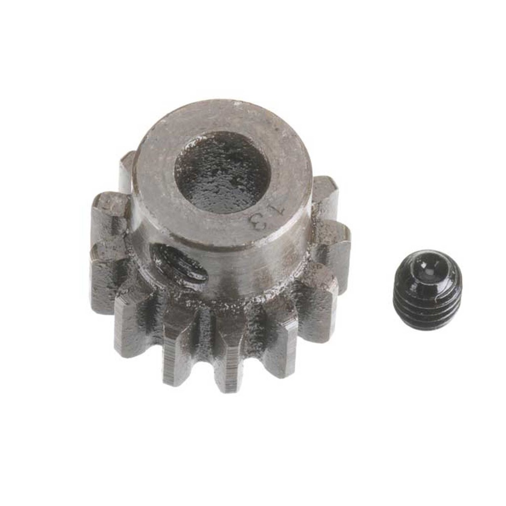 [RRP1213] Extra Hard Steel 5mm Bore 1 Module Pinion, 13T
