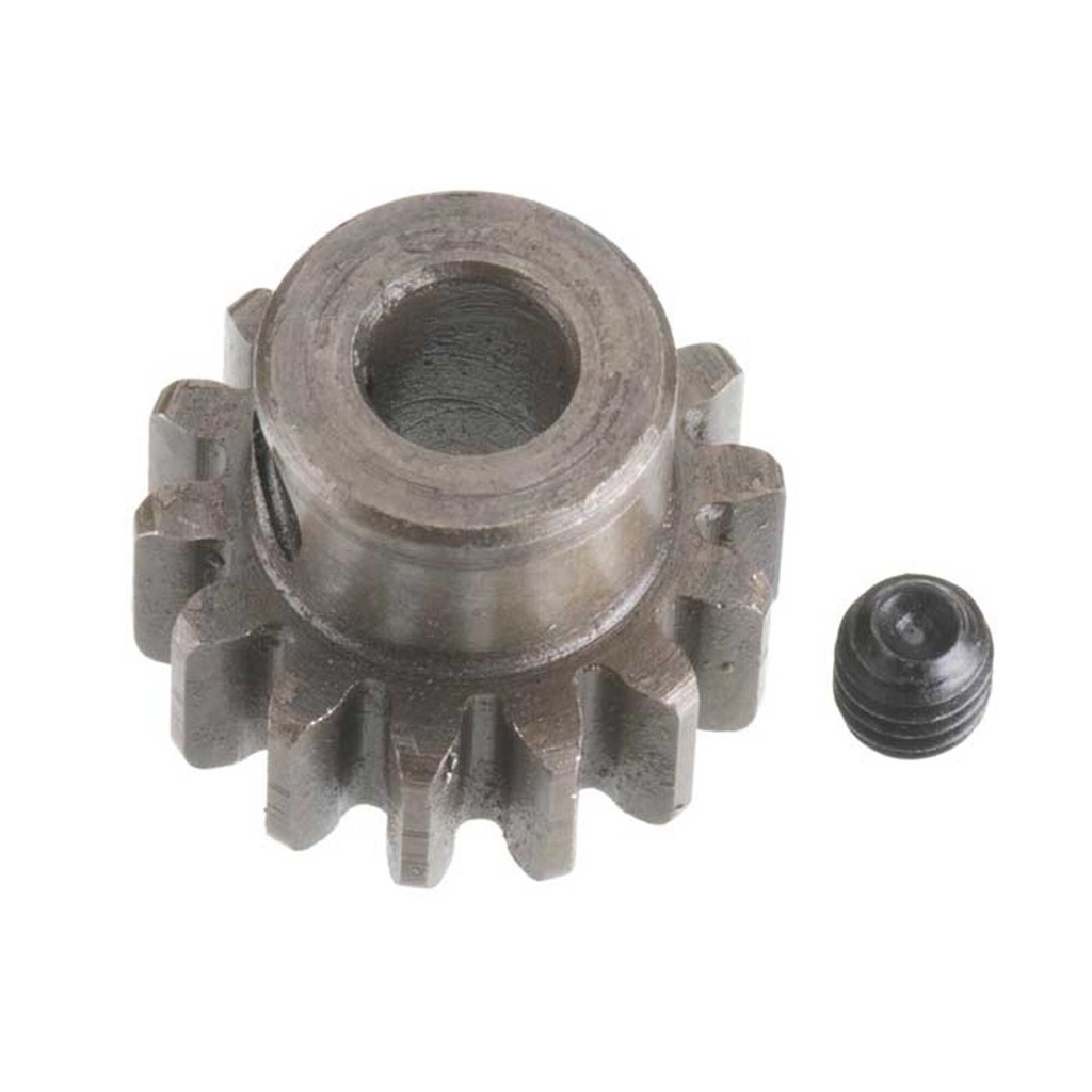 [RRP1214] Extra Hard Steel 5mm Bore 1 Module Pinion, 14T