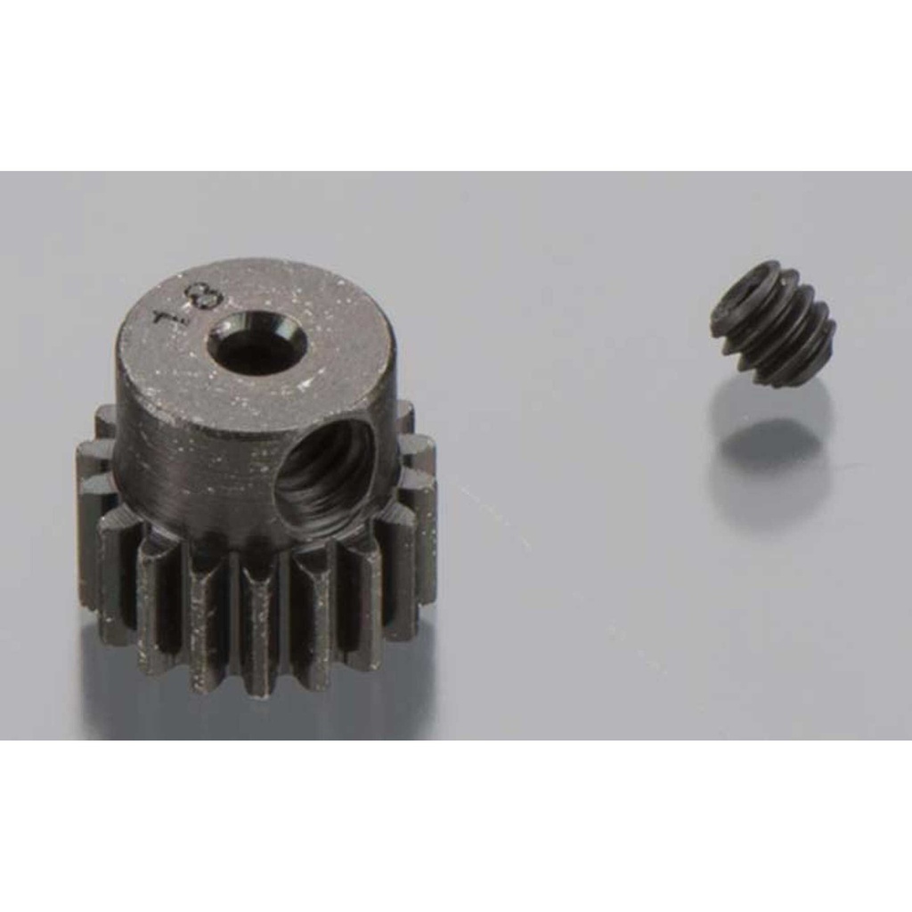 Hard Blackened Steel Mini Pinion 2mm, .5 Mod 18T