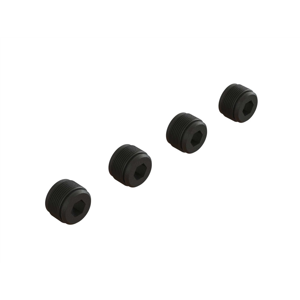 [ARA330582] Hub Nut, Black (4)