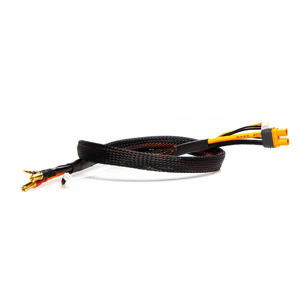 [SPMXCA316] Adapter: IC3 Battery / 5mm Bullet with 2' Wires, Smart 2S