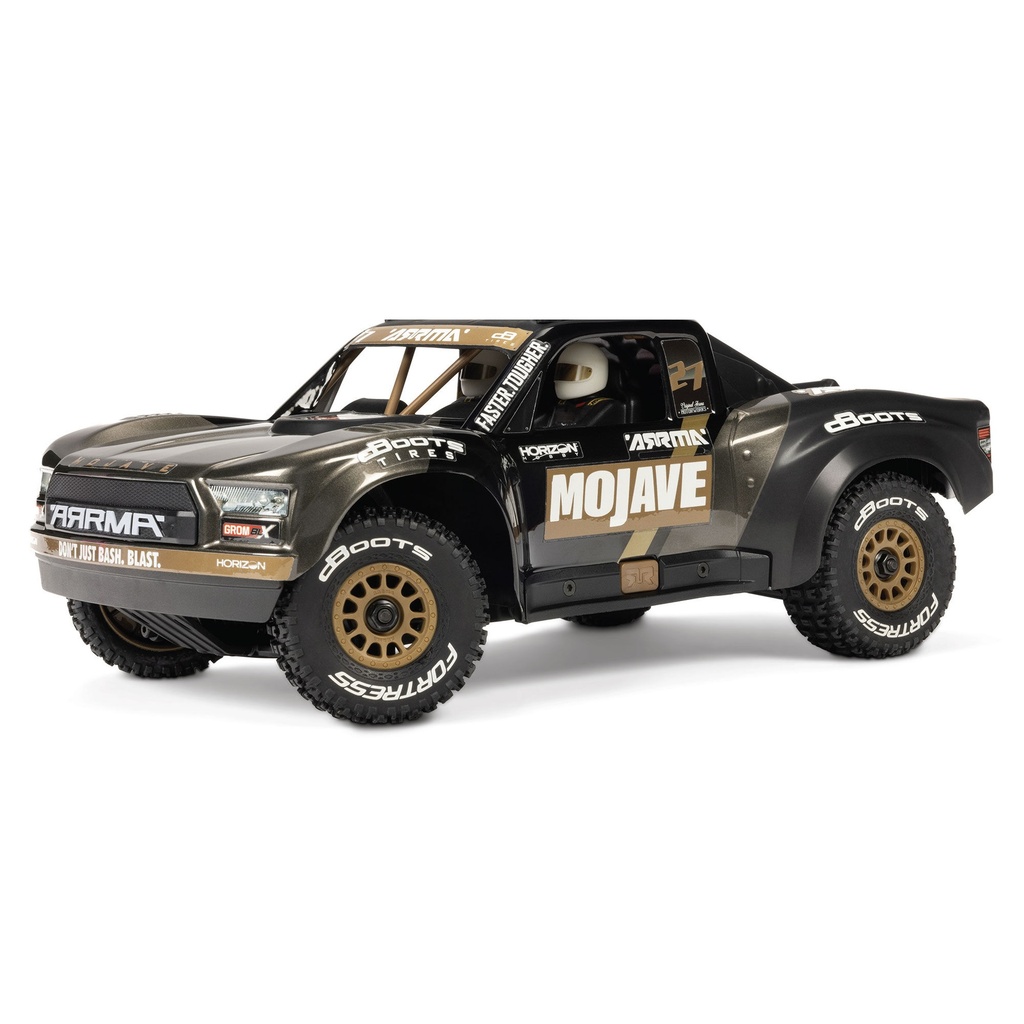 [ARA2304T1] 1/16 MOJAVE GROM 223S DSC 4X4 RTR Brushless Desert Truck, Black