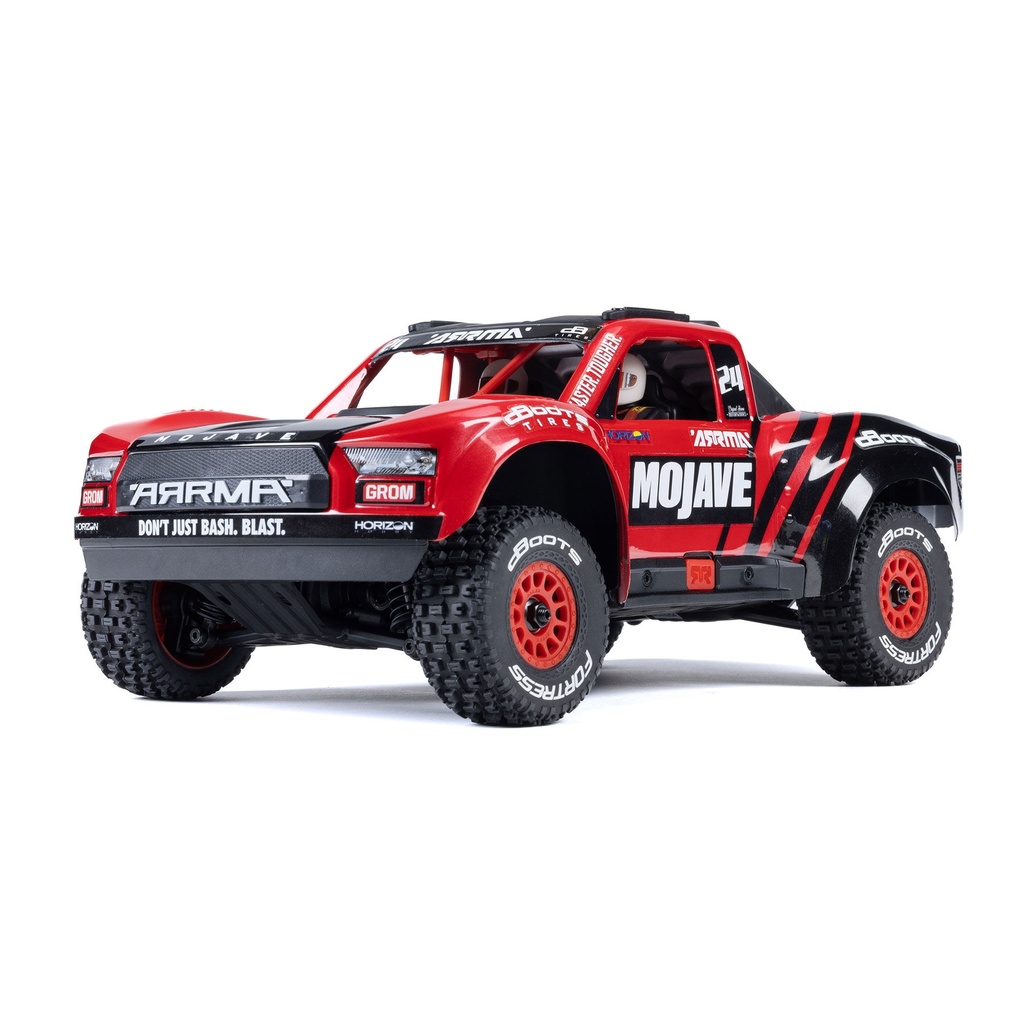 [ARA2104T1] Mojave Grom 4X4 Smart Small Scale Desert Truck (Red/Black)