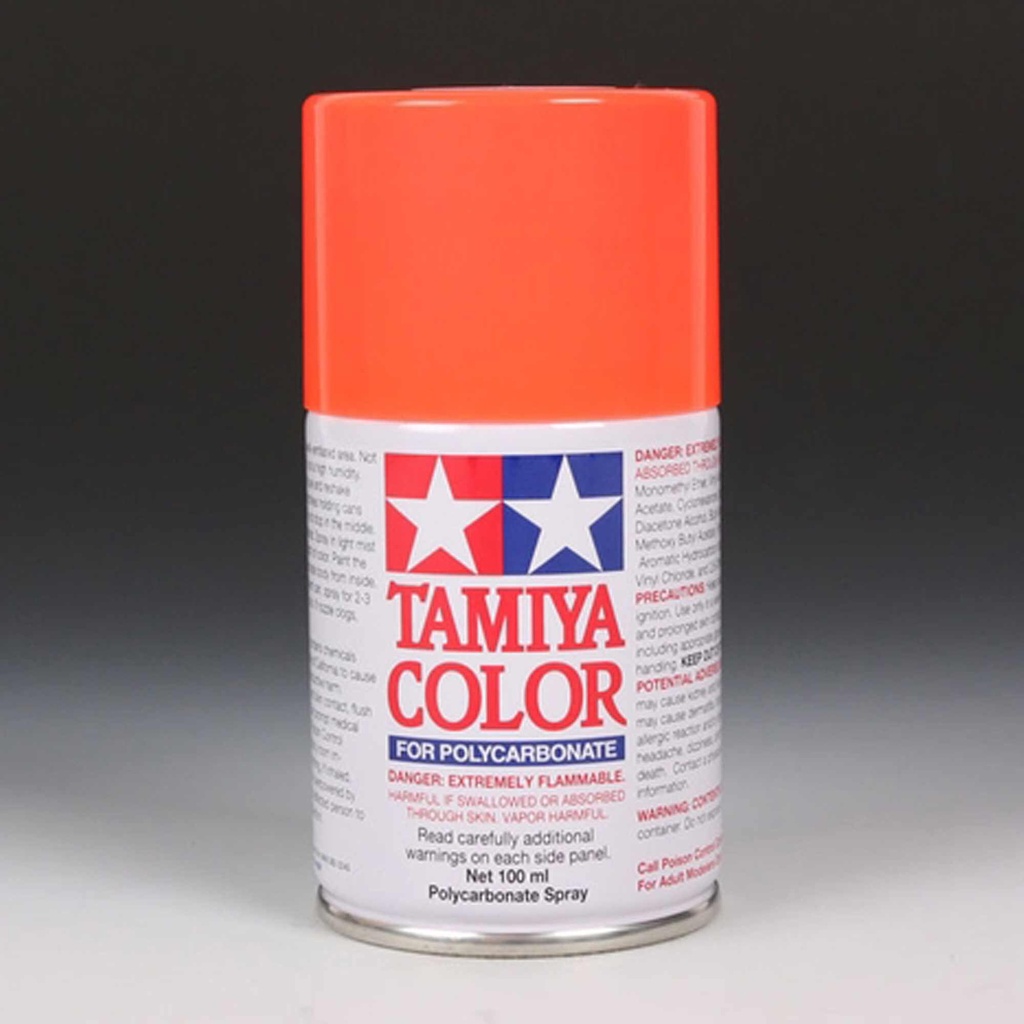 [TAM86020] Polycarbonate PS-20 Fluorescent Red, Spray 100 ml