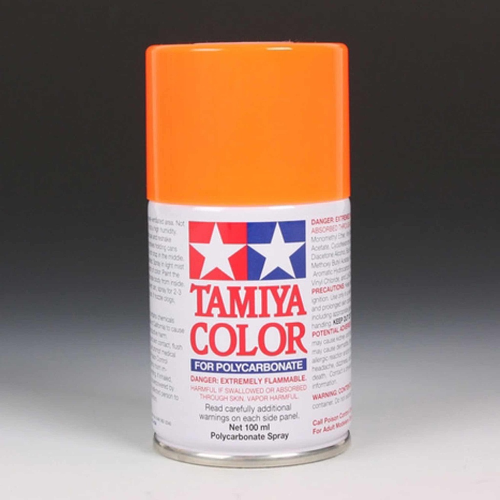 [TAM86024] Polycarbonate PS-24 Fluorescent Orange, Spray 100 ml