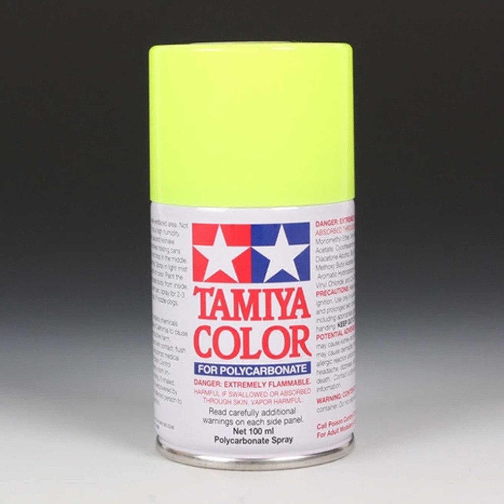 [TAM86027] Polycarbonate PS-27 Fluorescent Yellow, Spray 100ml
