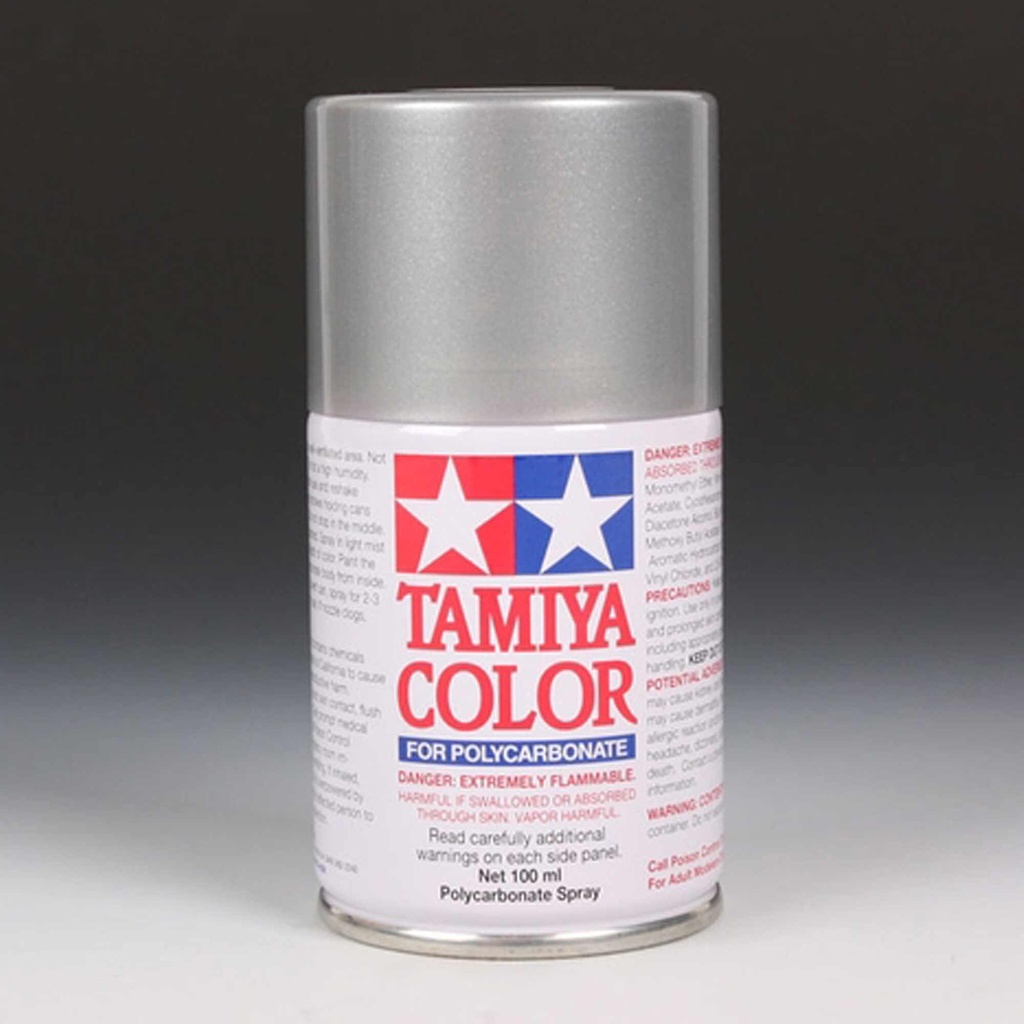 [TAM86041] Polycarbonate PS-41 Bright Silver, Spray 100 ml