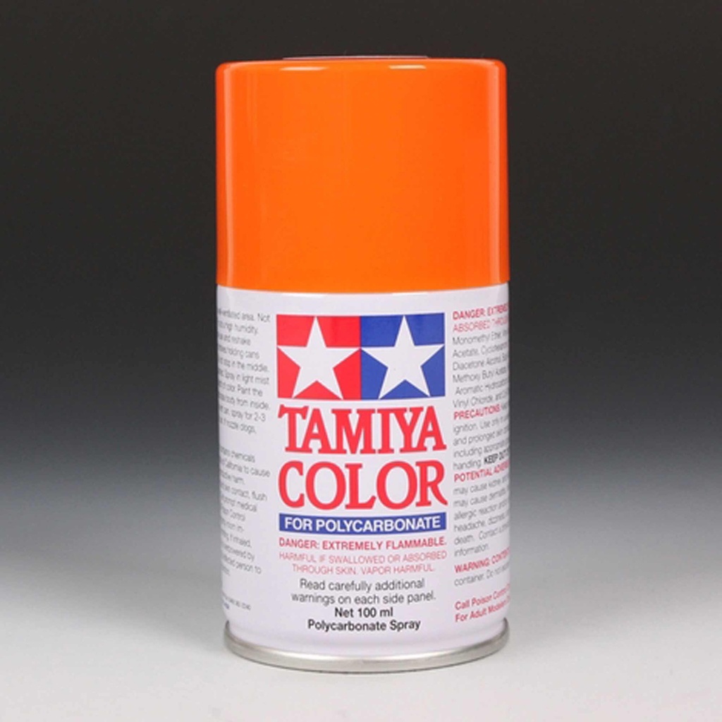 [TAM86062] Polycarbonate PS-62 Pure Orange, Spray 100 ml