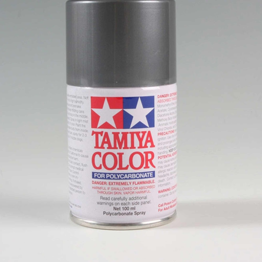 [TAM86063] Polycarbonate PS-63 Bright Gun Metal, Spray 100 ml