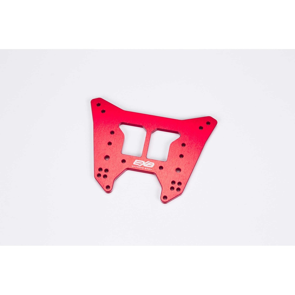 [ARA320580] Rear Aluminum Shock Tower CNC 7075 T6 ML, Red: EXB