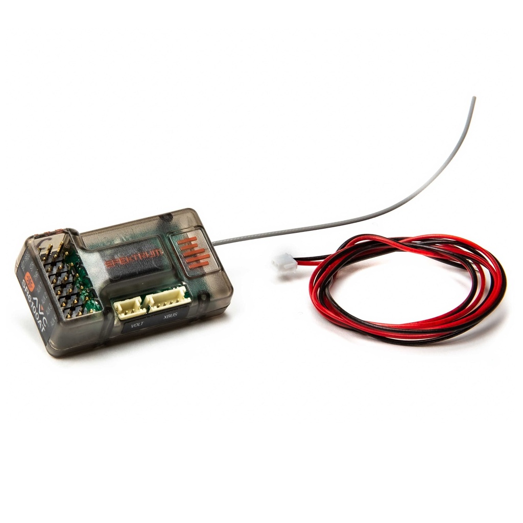 [SPMSR6100AT] SR6100AT DSMR 6-Channel AVC Telemetry Surface Receiver