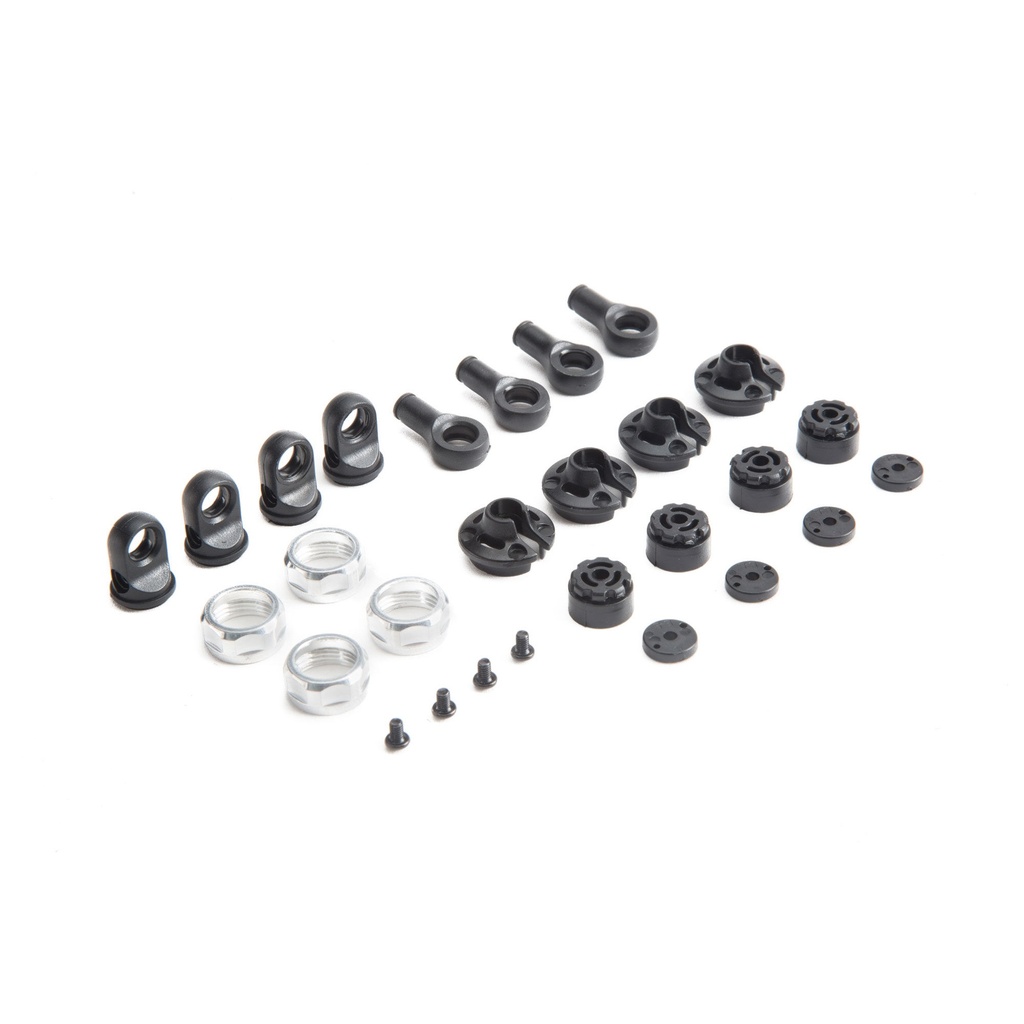 [LOS233001] Shock Ends, Tops, Piston: Baja Rey