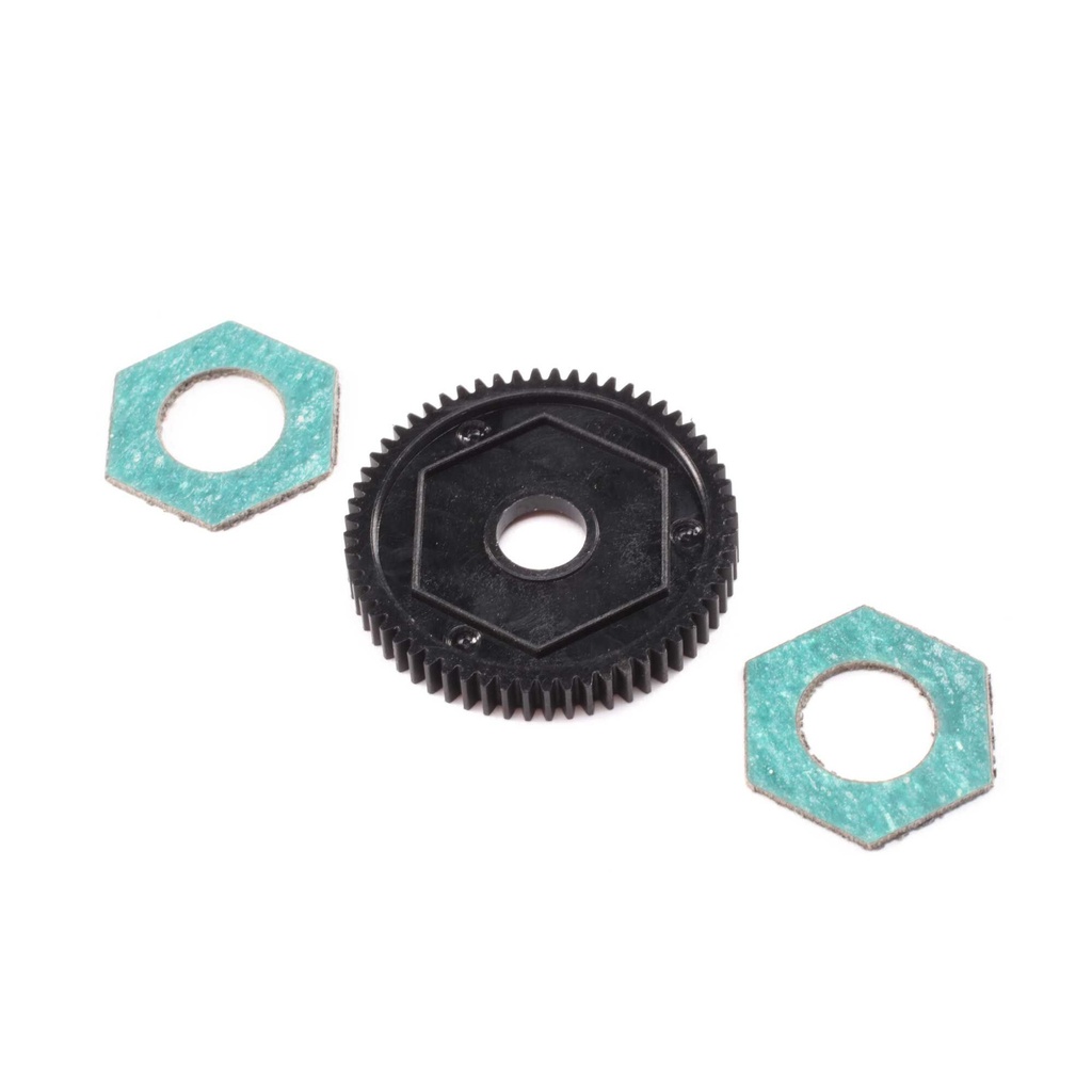[LOS212016] Spur Gear with Slipper Pads, 60T 0.5 MOD