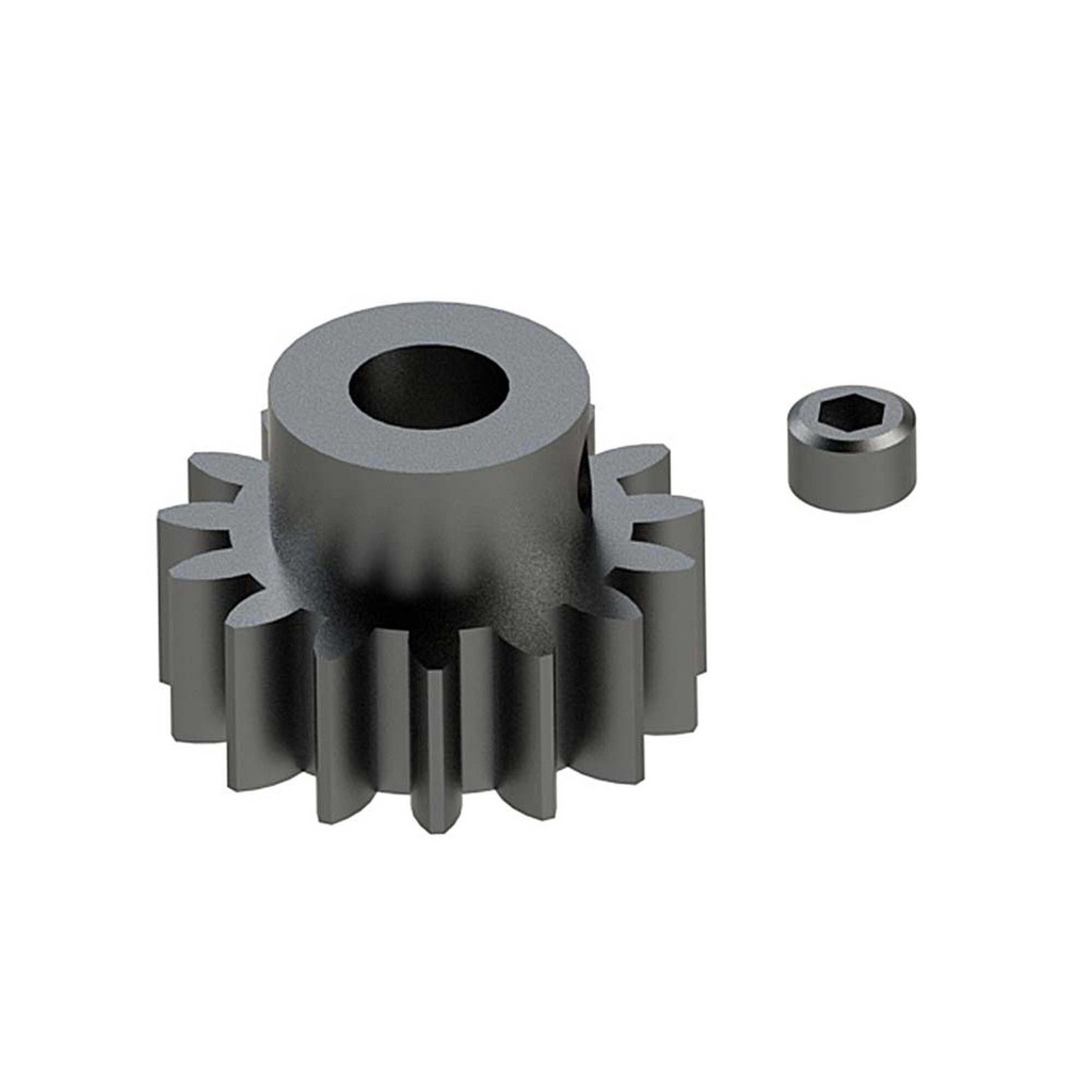 [ARAC7776] Steel Pinion Gear 15T Mod1 5mm (AR310476)