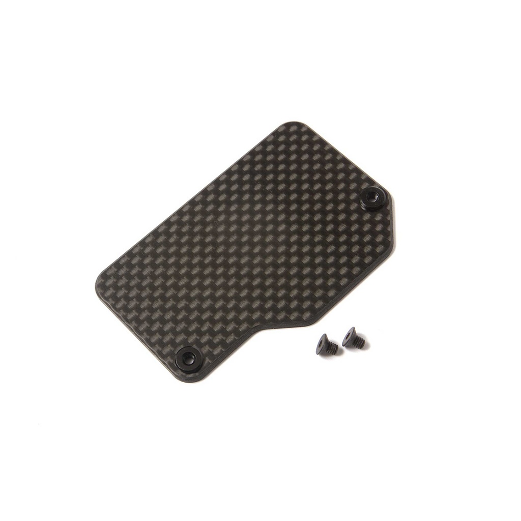 [TLR331048] Carbon Electronics Mounting Plate: 22X-4