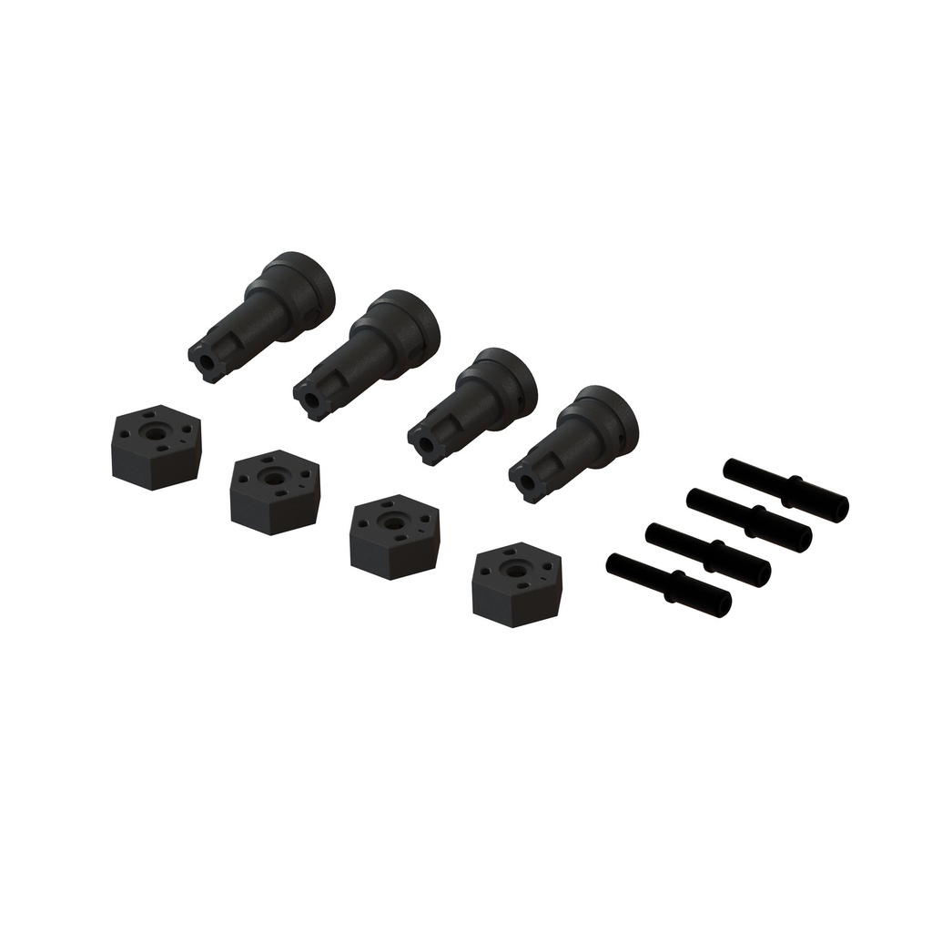 [ARA311229] Wheel Axle and Hub Set B: GROM