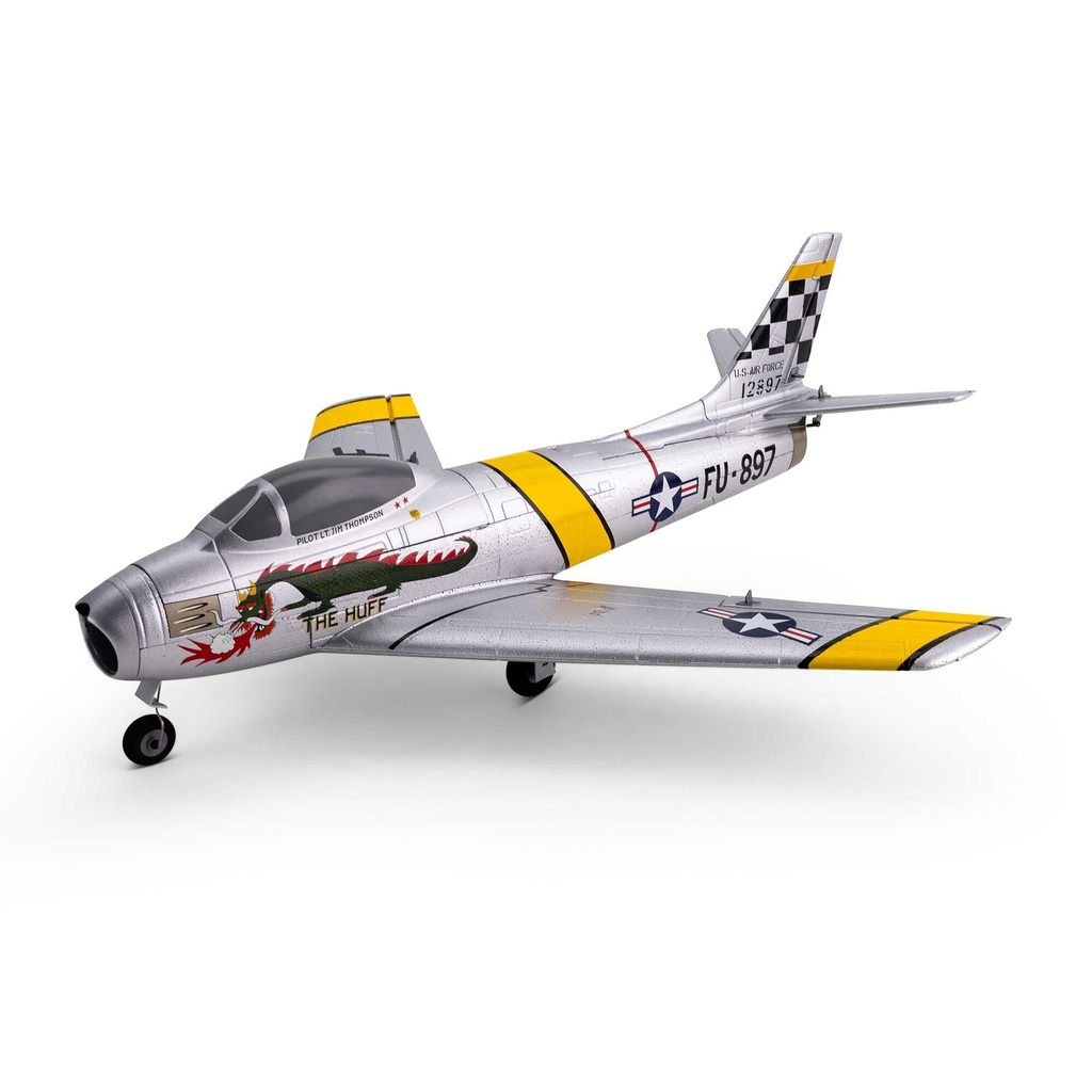 [EFLU7050] UMX F-86 Sabre 30mm EDF Jet BNF Basic with AS3X and SAFE Select