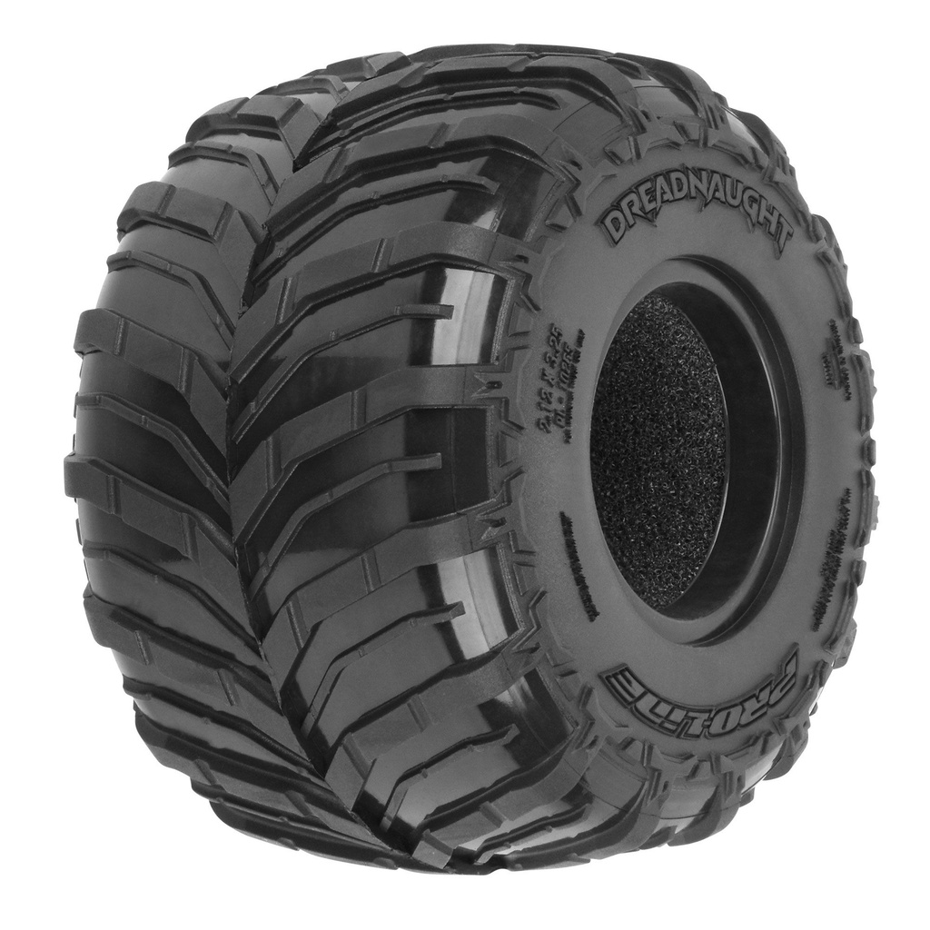 [PRO1026500] 1/18 Dreadnaught 1.25"/1.75" F/R MT Tires (2): Mini LMT