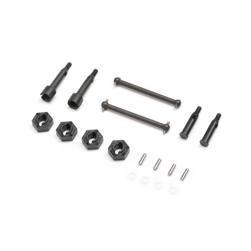 [LOS-1764] Drive Shafts, Axles, Wheel Hexes: Micro-B/T
