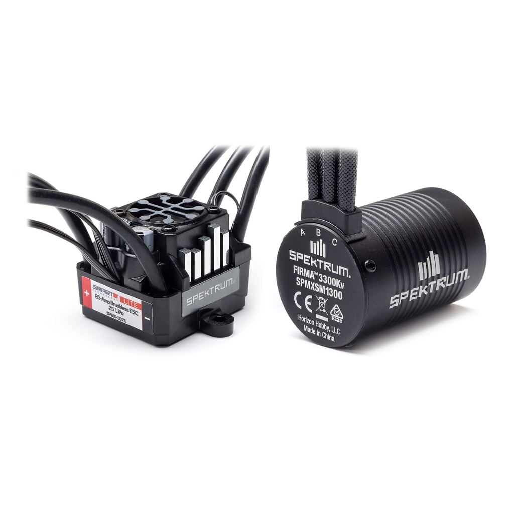[SPMXSEMC20] Smart Lite Sensorless Fixed Timing Motor / ESC Combo, 3300Kv