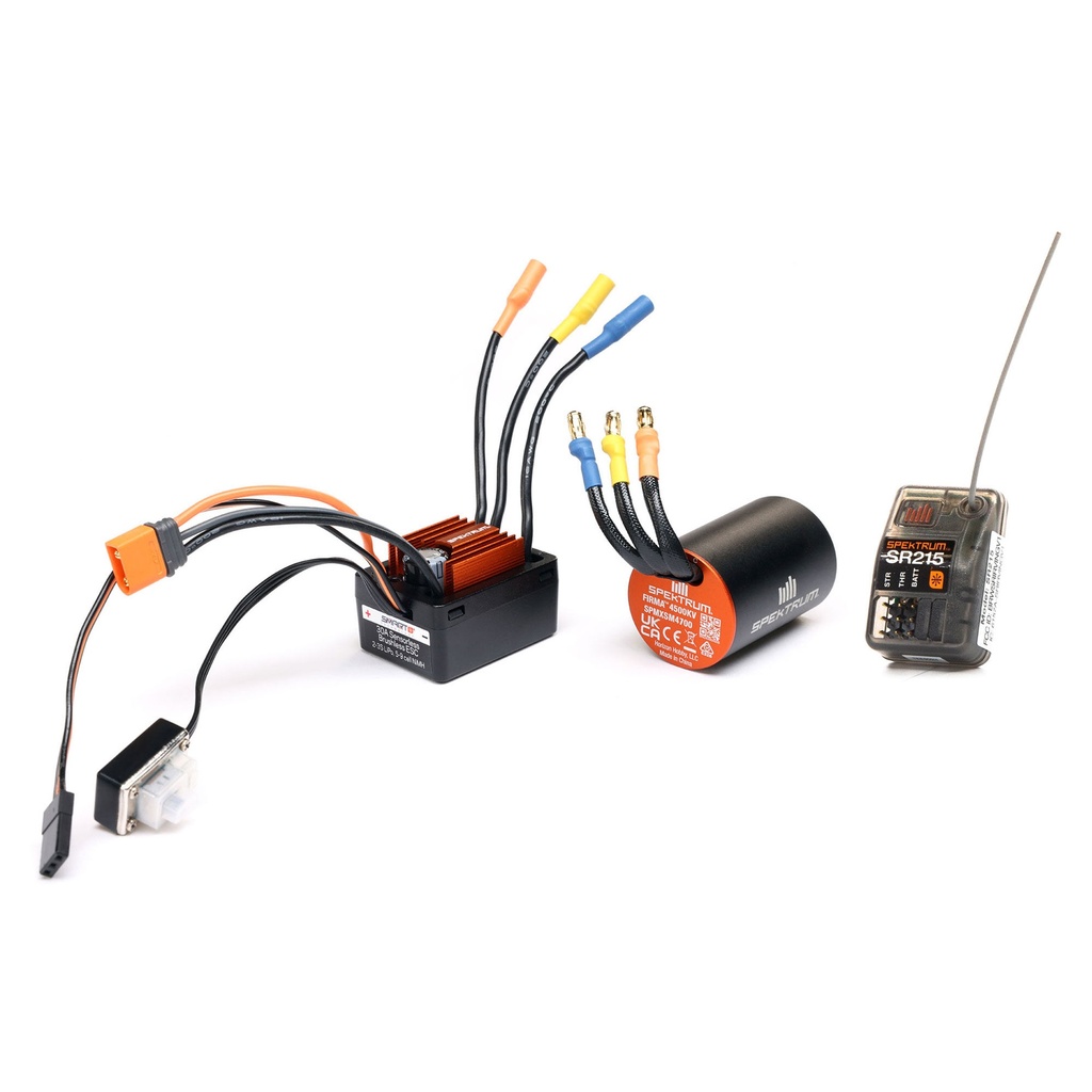 [SPMXSEMC25] Firma Brushless Motor / ESC / Receiver Combo, 4500Kv: NASCAR