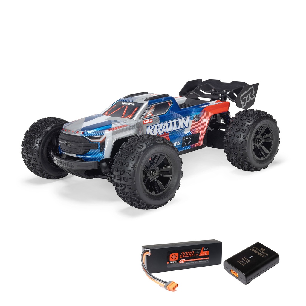 1/16 Mini Kraton 3S DSC 4x4 RTR Brushless Speed Truck (3S Batt and Charger Included)