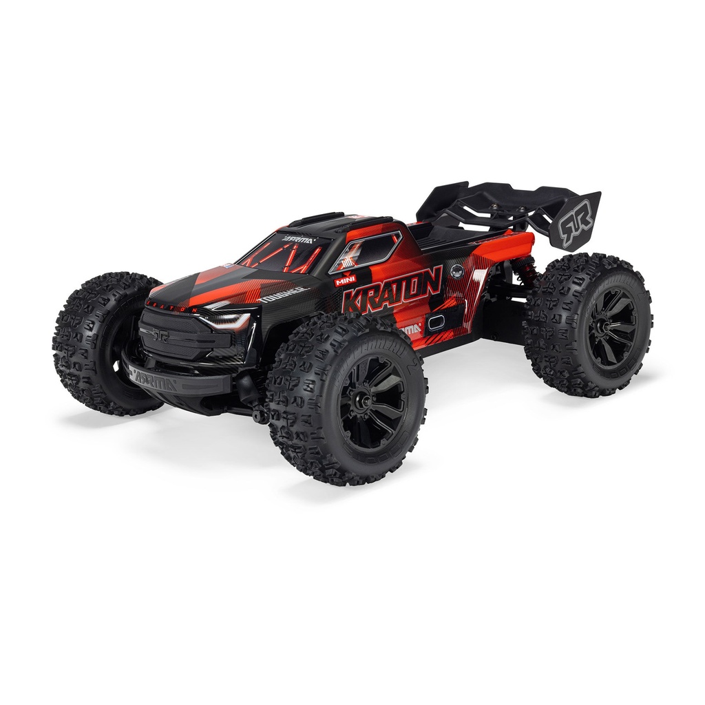 [ARA2508T1] 1/16 MINI KRATON 3S DSC 4X4 RTR Brushless Speed Truck, Black/Red