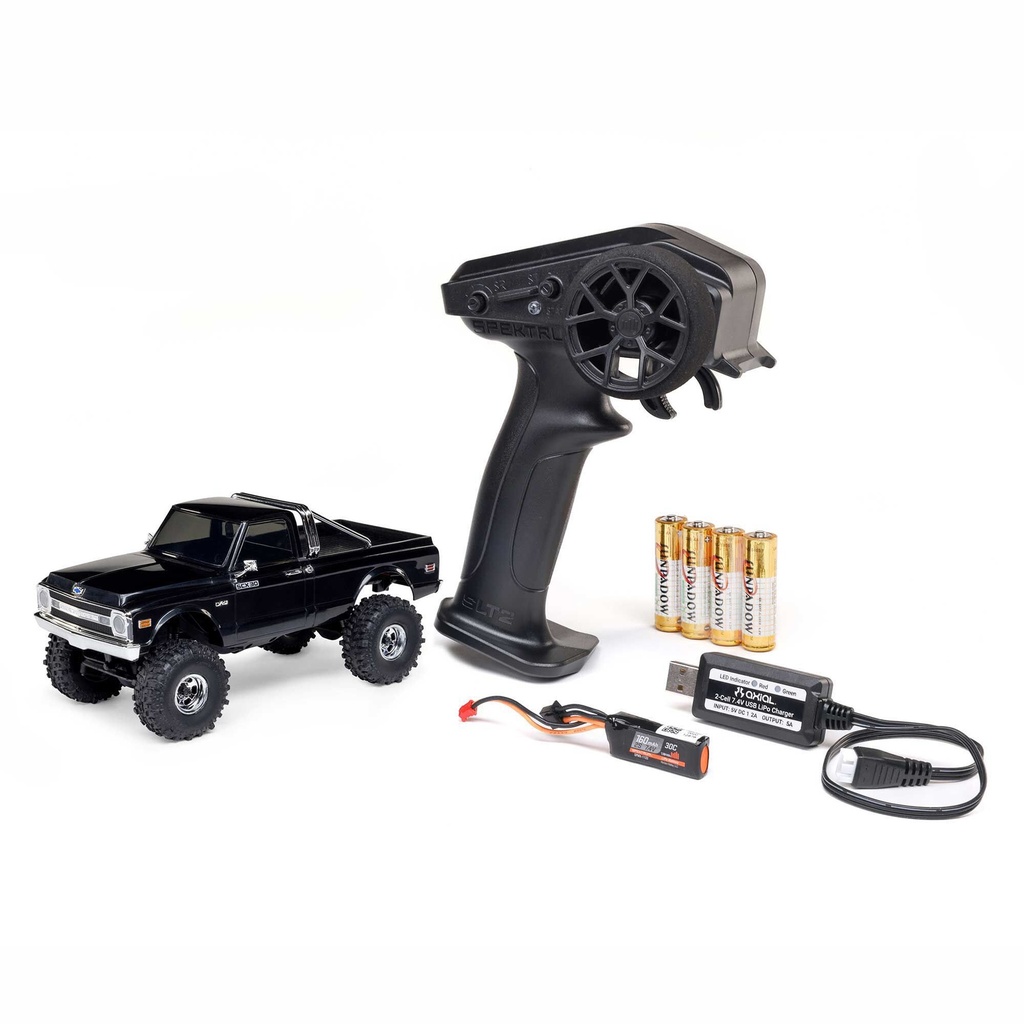 1/30 SCX30 Chevrolet K10 4X4 RTR Brushed Rock Crawler (Battery & Charger Included)