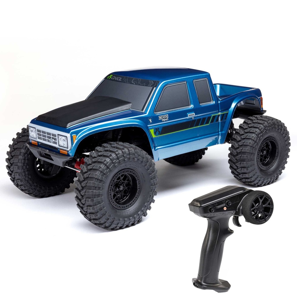 [AXI-2036T2] 1/10 SCX10 III Coyote 4X4 RTR Brushed Rock Crawler (Blue)