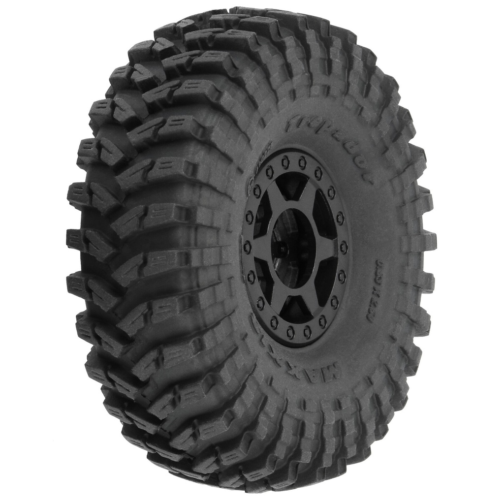 [PRO1022510] 1/24 Maxxis Trepador F/R 1.0" Tires MTD 7mm Black Holcomb (4)