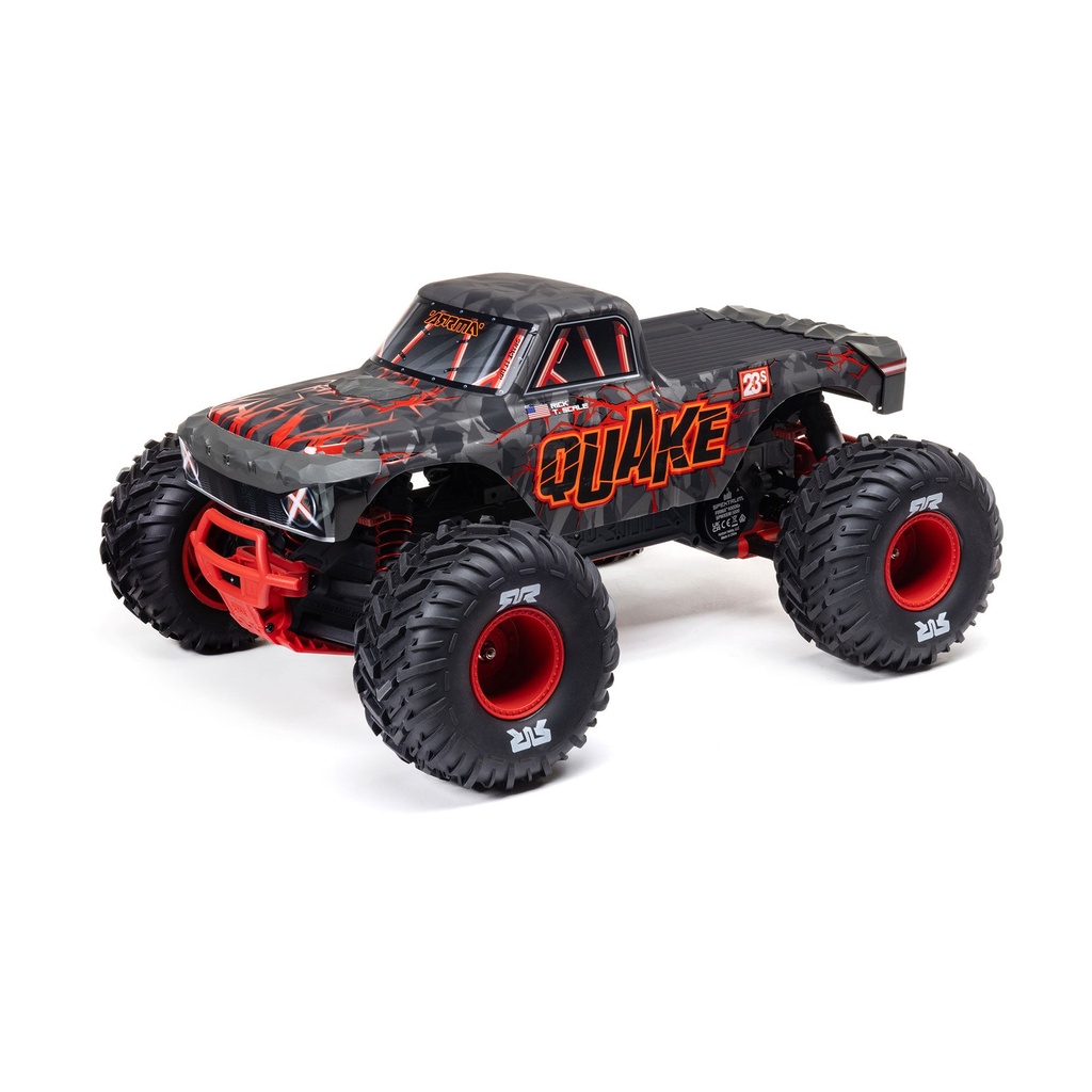 [ARA3537T1] 1/10 QUAKE 223S 2WD RTR Brushless Monster Truck (Red)