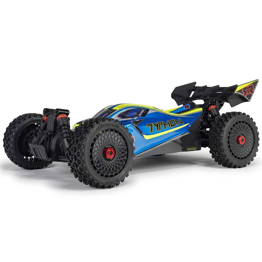 [ARA4306V4T4] 1/8 TYPHON 223S DSC 4X4 RTR Brushless Buggy, Blue