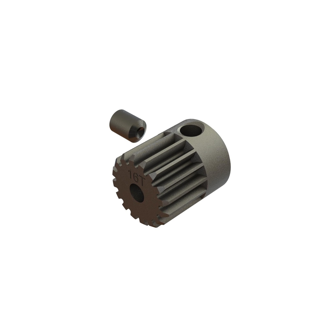 [ARA311202] Pinion Gear 16T 0.5 MOD CNC 2.3mm Bore