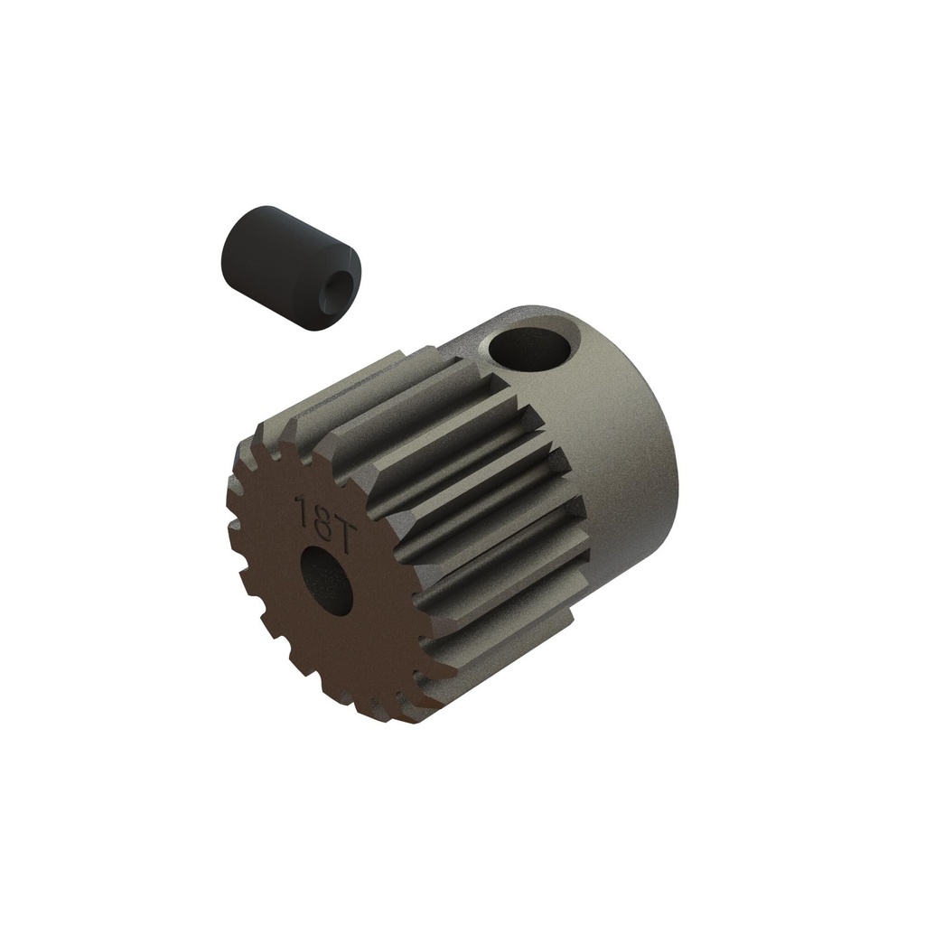 [ARA311204] Pinion Gear 18T 0.5 MOD CNC 2.3mm Bore