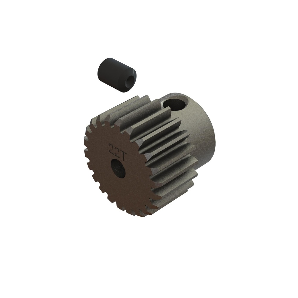 [ARA311208] Pinion Gear 22T 0.5 MOD CNC 2.3mm Bore