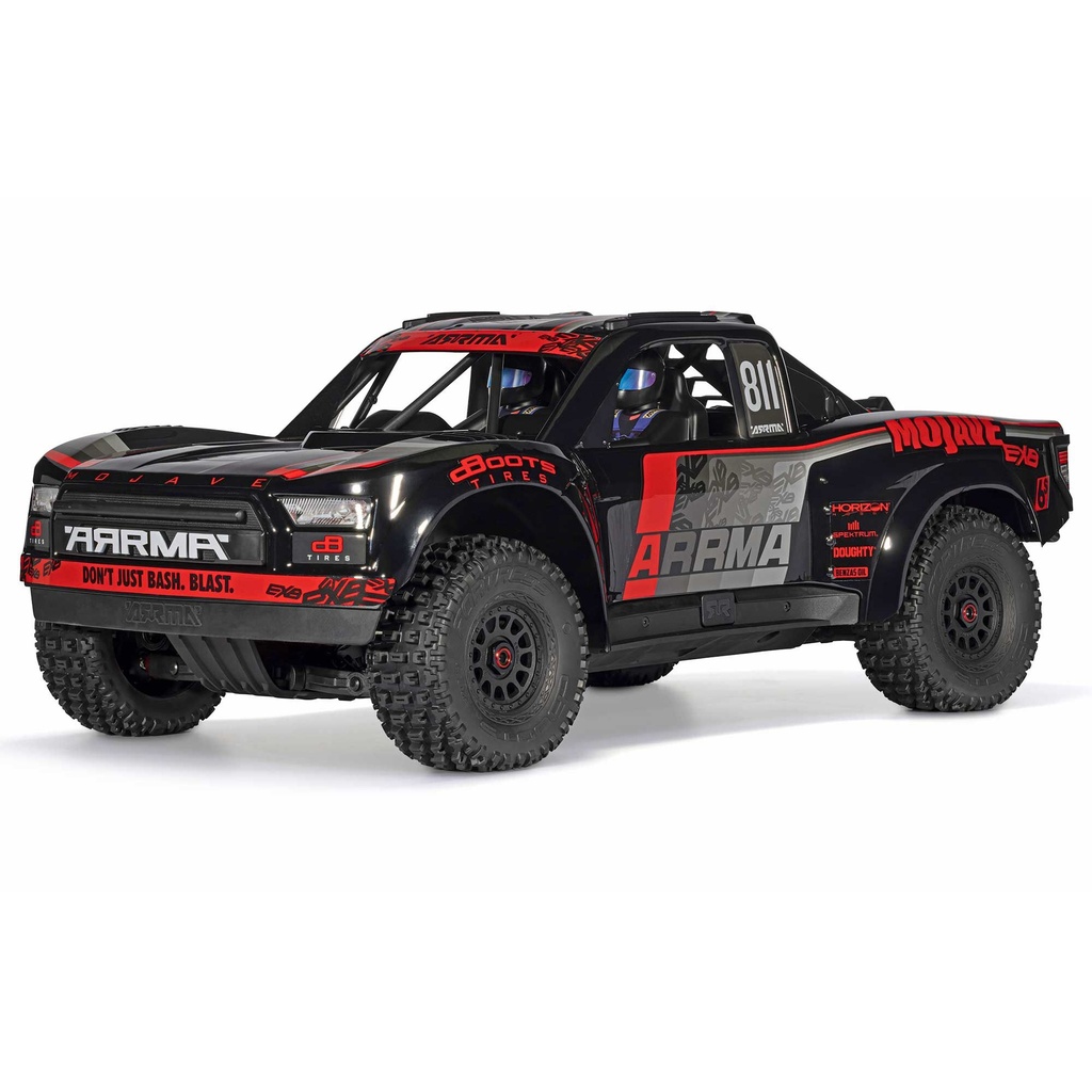 1/7 MOJAVE 4x4 6S EXB RTR Brushless Desert Truck, Black