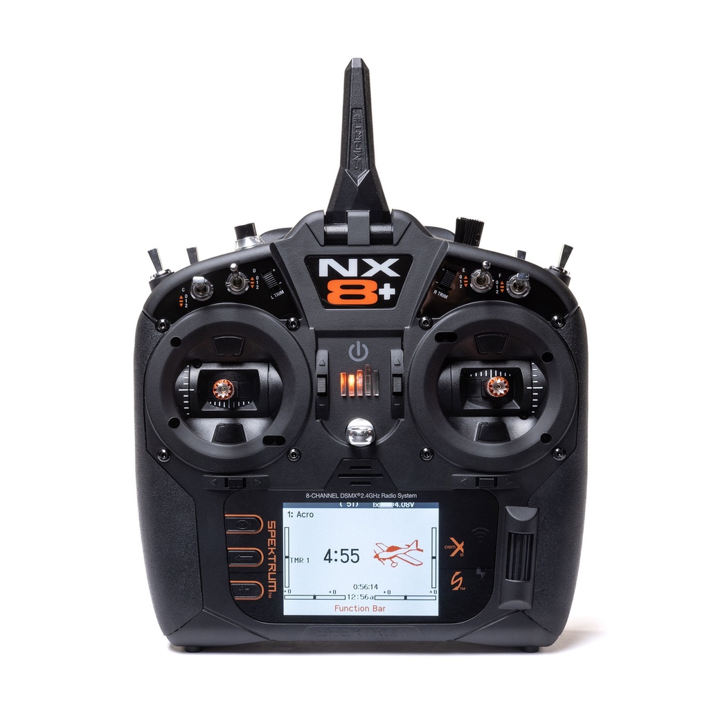 [SPMR8210A] NX8+ 20-Channel DSMX Transmitter Only